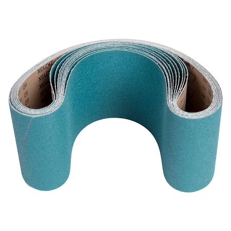 Pferd Coated Belt, Zirc, 6"x48", 60 Grit, 6" W, 48" L, Coated, Zirconia Alumina, 60 Grit 49888